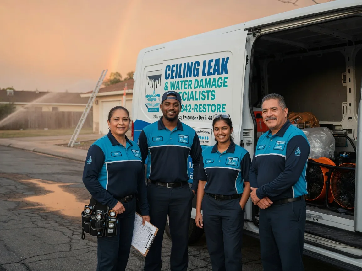 Ceiling Leak Cleanup company in Bentonville, OH