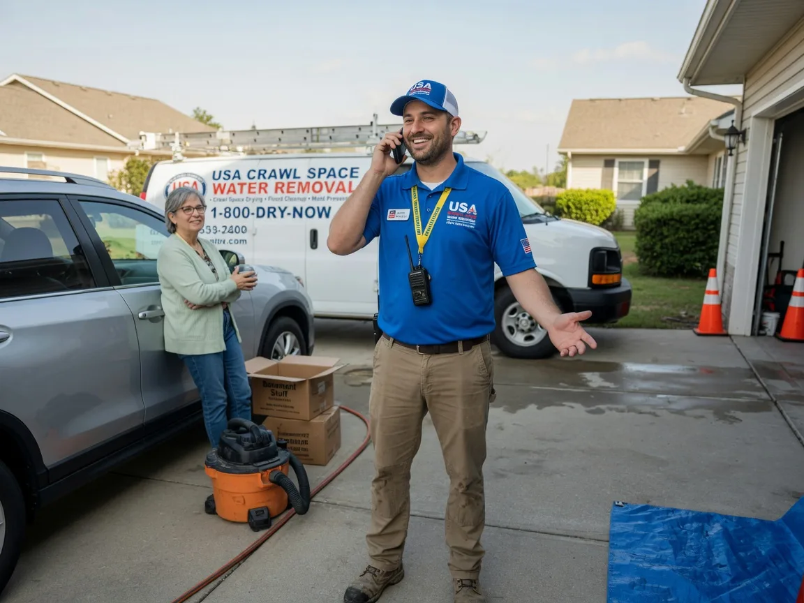 Crawl Space Water Removal Bentonville, OH FAQs